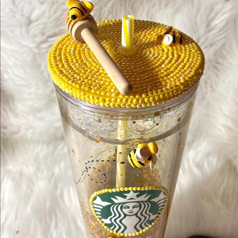 Starbucks Tumbler Inspired Winnie pooh Snowglobe Tumbler - Picture 8 of 14